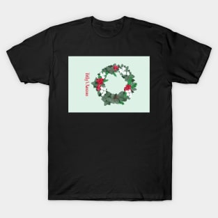 Holly and Narcissus Card T-Shirt